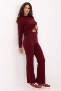 Spodnie Komplet Model IT-KMPL-98692.57 Bordo - Italy Moda Italy Moda