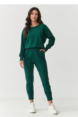 Spodnie Komplet Model M888 Bottle Green - Makadamia Makadamia