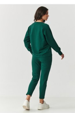 Spodnie Komplet Model M888 Bottle Green - Makadamia Makadamia