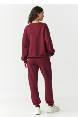 Spodnie Komplet Model M889 Bordo - Makadamia Makadamia