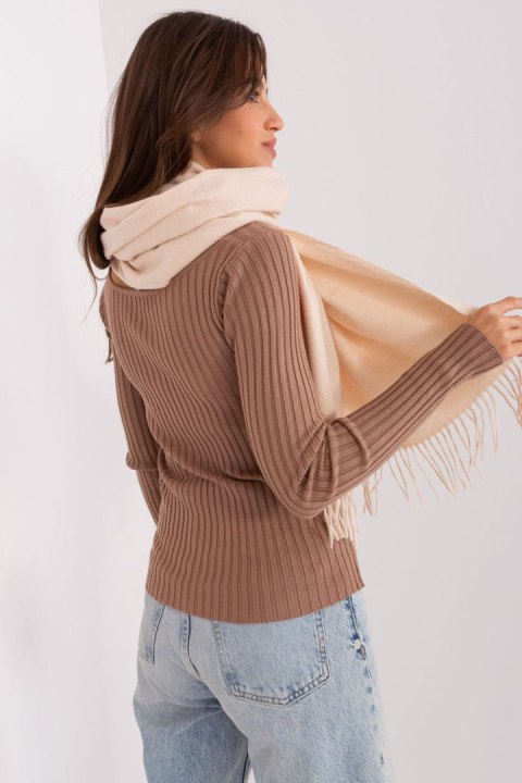Szalik Model AT-SZ-23185.62P Light Beige - AT AT Szalik Model AT-SZ-23185.62P Light Beige - AT AT