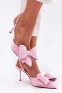 Szpilki Model Eklevia UC-158 Pink - Step in style Step in style Szpilki Model Eklevia UC-158 Pink - Step in style Step in style