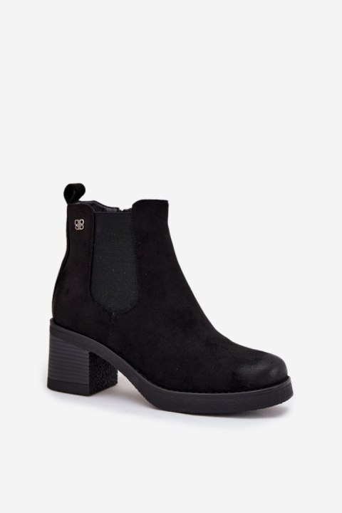 Sztyblety Model Zelia XJ-818A Black - Step in style Step in style Sztyblety Model Zelia XJ-818A Black - Step in style Step in style