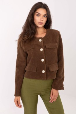 Żakiet Model IT-KR-FL9586.64 Brown - Rue Paris Rue Paris