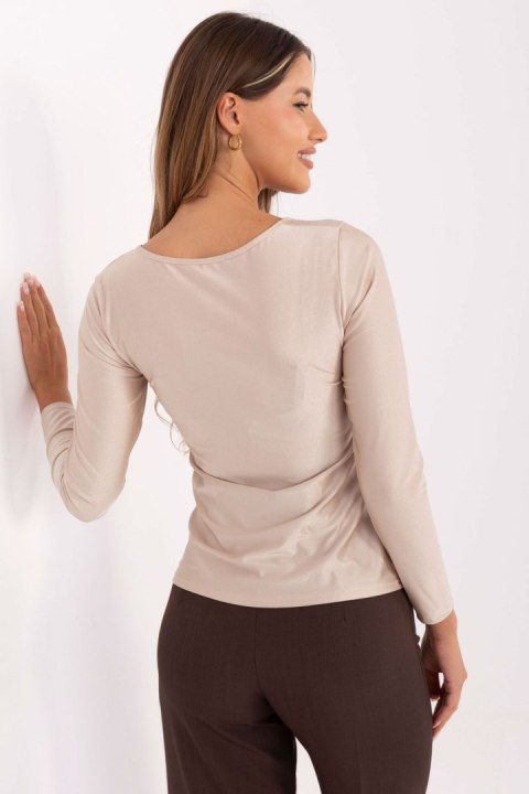 Bluzka Model IT-BZ-21629.82 Beige - Italy Moda Italy Moda Bluzka Model IT-BZ-21629.82 Beige - Italy Moda Italy Moda