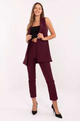 Kamizelka Model IT-KZ-FL5069.84 Bordo - Rue Paris Rue Paris