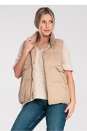 Kamizelka Model M1115 Beige - Figl Figl