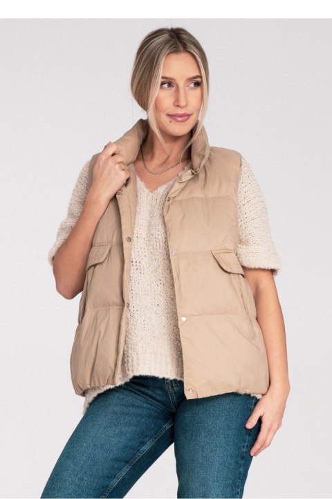 Kamizelka Model M1115 Beige - Figl Figl