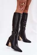 Kozaki Model Alessine 7661A Black - Step in style Step in style Kozaki Model Alessine 7661A Black - Step in style Step in style