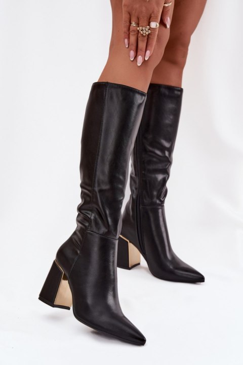 Kozaki Model Alessine 7661A Black - Step in style Step in style Kozaki Model Alessine 7661A Black - Step in style Step in style