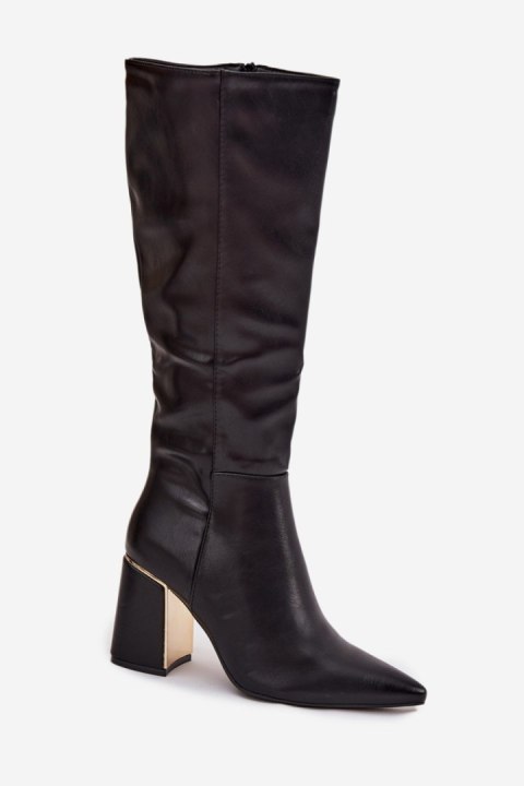 Kozaki Model Alessine 7661A Black - Step in style Step in style Kozaki Model Alessine 7661A Black - Step in style Step in style