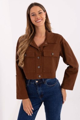 Kurtka Damska Model IT-KR-FL7029.72 Light Brown - Rue Paris Rue Paris