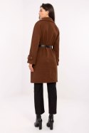 Płaszcz Damski Model IT-PL-FL5712.84 Brown - Rue Paris Rue Paris