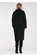 Płaszcz Damski Model M1111 Black - Figl Figl Płaszcz Damski Model M1111 Black - Figl Figl