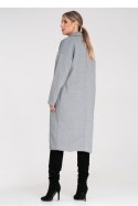 Płaszcz Damski Model M1111 Grey - Figl Figl Płaszcz Damski Model M1111 Grey - Figl Figl