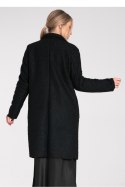 Płaszcz Damski Model M1113 Black - Figl Figl Płaszcz Damski Model M1113 Black - Figl Figl