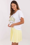Spódnica Komplet Model RV-KMPL-A774.49 White/Yellow - Relevance Relevance Spódnica Komplet Model RV-KMPL-A774.49 White/Yellow - Relevance Relevance