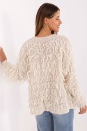 Sweter Kardigan Model MI-SW-1308.21 Ecru - Rue Paris Rue Paris