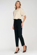 Bluza z krótkim rękawem BL12 Beige - Nife Nife