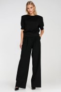 Bluza z krótkim rękawem BL12 Black - Nife Nife