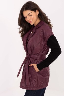 Kamizelka Model IT-KZ-FL9603.87 Bordo - Rue Paris Rue Paris