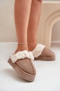 Kapcie Model Doriola FA-181 Dark Beige - Step in style Step in style