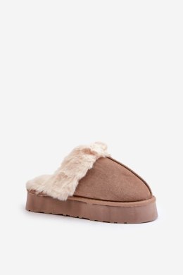 Kapcie Model Doriola FA-181 Dark Beige - Step in style Step in style