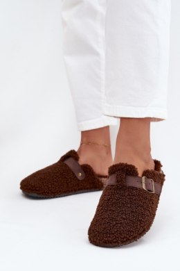 Kapcie Model Lorivine L2871 Brown - Step in style Step in style