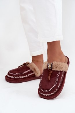 Kapcie Model Perivelle 608 Bordo - Step in style Step in style