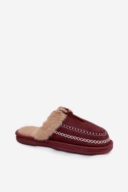 Kapcie Model Perivelle 608 Bordo - Step in style Step in style