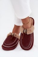 Kapcie Model Perivelle 608 Bordo - Step in style Step in style