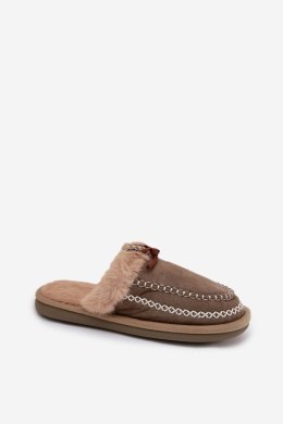 Kapcie Model Perivelle 608 Green - Step in style Step in style