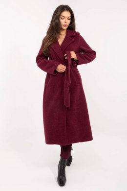 Płaszcz Damski Model IT-PL-96765.17P Bordo - Factory Price Factory Price