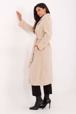 Płaszcz Damski Model IT-PL-96765.17P Light Beige - Factory Price Factory Price
