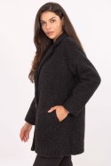 Płaszcz Damski Model IT-PL-96775.19P Black - Factory Price Factory Price