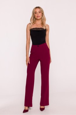 Spodnie Damskie Model S418 Bordo - Stylove Stylove