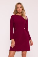 Sukienka Model S419 Bordo - Stylove Stylove Sukienka Model S419 Bordo - Stylove Stylove