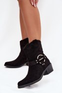 Botki Model Halivine RQ498-1 Black - Step in style Hurtownia odzieży on-line, moda damska, bielizna i obuwie dla kobiet - Matter Step in style Botki Model Halivine RQ498-1 Black - Step in style Hurtownia odzieży on-line, moda damska, bielizna i obuwie dla kobiet - Matter Step in style
