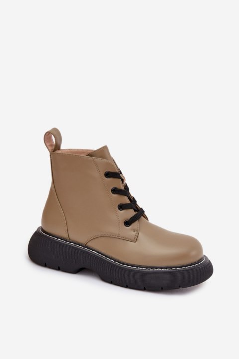 Botki Model Harmine LQ-26 Green - Step in style Step in style Botki Model Harmine LQ-26 Green - Step in style Step in style