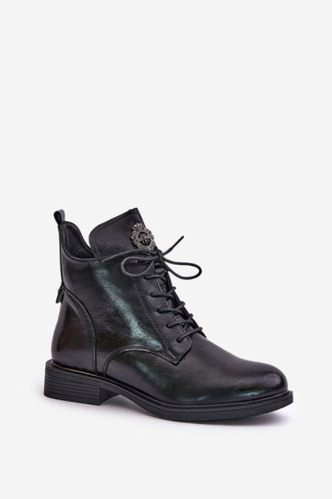 Botki Model Leonise 24BT02-7976 Black - Step in style Step in style Botki Model Leonise 24BT02-7976 Black - Step in style Step in style