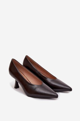 Czółenka Model Gavrielle 5645 Czekolada - Step in style Step in style