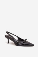Czółenka Model Olvena P-1467 Black - Step in style Step in style