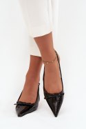 Czółenka Model Olvena P-1467 Black - Step in style Step in style
