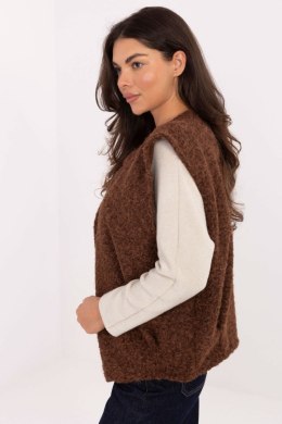 Kamizelka Model IT-KZ-FL9622.29P Brown - Rue Paris Rue Paris