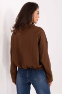 Koszula Damska Model IT-KS-FL9273.86 Brown - Rue Paris Rue Paris