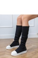 Kozaki Model Lussa BJ8101 Black - Solea Solea Kozaki Model Lussa BJ8101 Black - Solea Solea