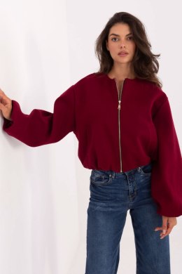 Kurtka Damska Model IT-KR-A8612.46 Bordo - Rue Paris Rue Paris
