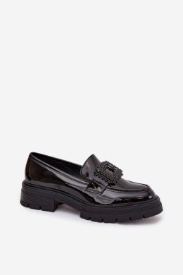 Mokasyny Model Luvianne 871 Black - Step in style Step in style