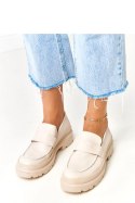 Mokasyny Model Seraphin MP405 Beige - Solea Solea
