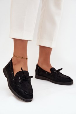 Mokasyny Model Zalina 22-374 Black - Step in style Step in style